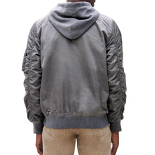 Load image into Gallery viewer, Buy Alpha Industries L-2B Hooded Battlewash Flight Jacket - Vintage White - Swaggerlikeme.com / Grand General Store