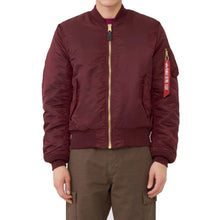 Load image into Gallery viewer, Buy Alpha Industries MA-1 Slim Fit Flight Jacket - Maroon - Swaggerlikeme.com / Grand General Store