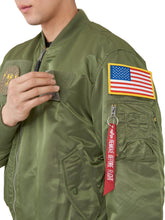 Load image into Gallery viewer, Buy Alpha Industries MA-1 Flex Bomber Jacket Sage - Swaggerlikeme.com / Grand General Store
