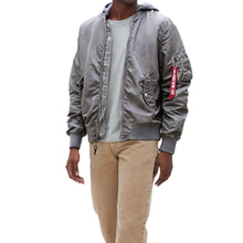 Load image into Gallery viewer, Buy Alpha Industries L-2B Hooded Battlewash Flight Jacket - Vintage White - Swaggerlikeme.com / Grand General Store