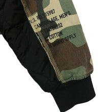 Load image into Gallery viewer, Buy Men&#39;s 10 Deep Outside In Baseball Jacket in Multi Camo - Swaggerlikeme.com
