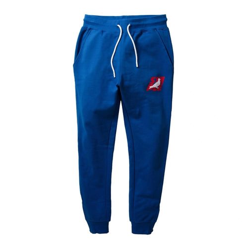 Buy Men's Staple Pigeon Stacked Logo Sweatpants in Royal - Swaggerlikeme.com