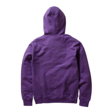 Load image into Gallery viewer, Buy Men&#39;s Staple Pigeon Stacked Logo Pullover Hoodie in Purple - Swaggerlikeme.com
