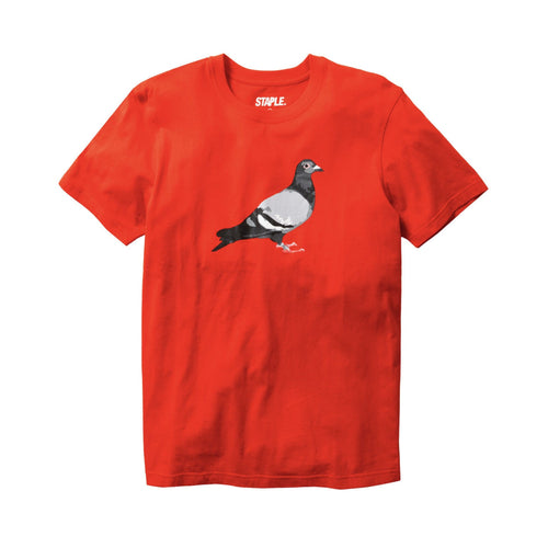 Buy Staple Pigeon Logo Tee - Red - Swaggerlikeme.com / Grand General Store