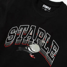 Load image into Gallery viewer, Buy Staple Collegiate Stack Logo Tee - Black - Swaggerlikeme.com / Grand General Store
