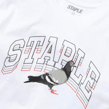 Load image into Gallery viewer, Buy Staple Collegiate Stack Logo Tee - White - Swaggerlikeme.com / Grand General Store
