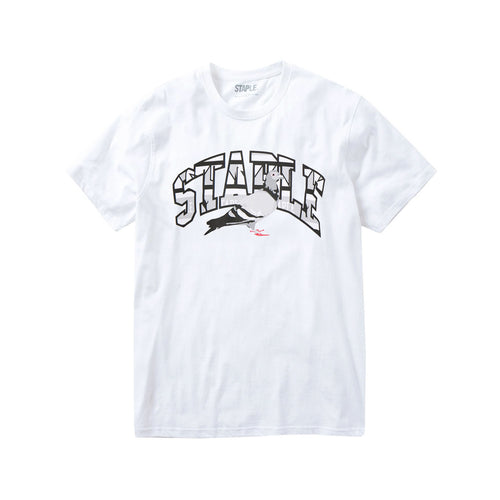 Buy Men's Staple Collegiate Pigeon Tee in White - Swaggerlikeme.com