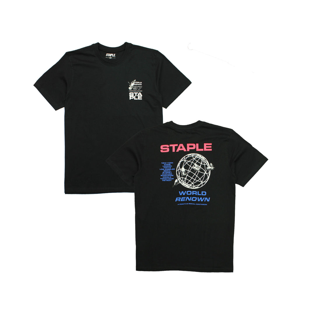 Buy Staple City World Tee - Black - Swaggerlikeme.com / Grand General Store