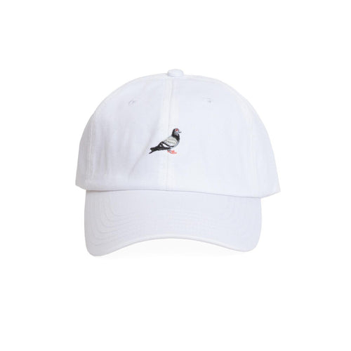 Buy Staple Pigeon Logo Dad Cap in White - Swaggerlikeme.com