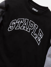 Load image into Gallery viewer, Buy Staple Tricolor Logo Crewneck - Black - Swaggerlikeme.com / Grand General Store
