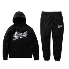 Load image into Gallery viewer, Shop Men&#39;s Staple Triboro Logo Sweatsuit - Black - Swaggerlikeme.com
