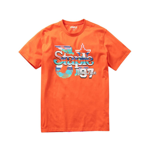 Buy Staple Sterling Logo Tee - Orange - Swaggerlikeme.com / Grand General Store