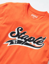 Load image into Gallery viewer, Buy Men&#39;s Staple Triboro Logo Tee in Orange - Swaggerlikeme.com
