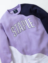 Load image into Gallery viewer, Buy Staple Nassau Pieced Crewneck Sweatshirt - Purple - Swaggerlikeme.com / Grand General Store
