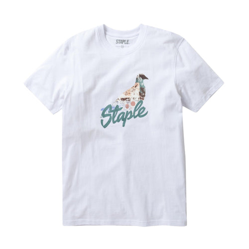 Buy Staple Woodlawn Pigeon Tee - White - Swaggerlikeme.com / Grand General Store