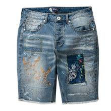 Load image into Gallery viewer, Buy Staple Rosewood Denim Short - Light Stone Wash - Swaggerlikeme.com / Grand General Store
