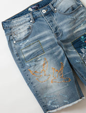Load image into Gallery viewer, Buy Staple Rosewood Denim Short - Light Stone Wash - Swaggerlikeme.com / Grand General Store

