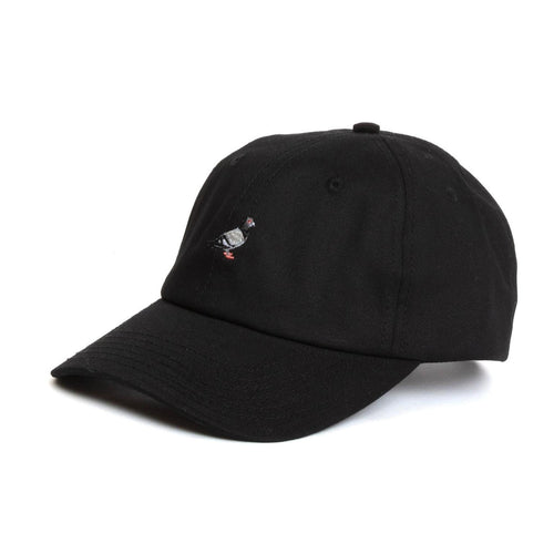 Buy Men's Staple Pigeon Logo Dad Cap in Black - Swaggerlikeme.com