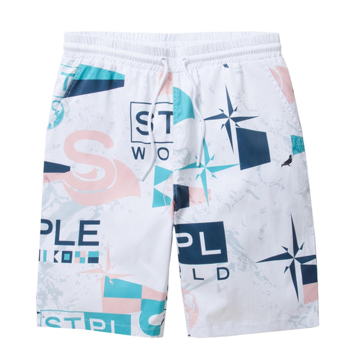 Buy Staple Fordham Nylon Short - White - Swaggerlikeme.com / Grand General Store