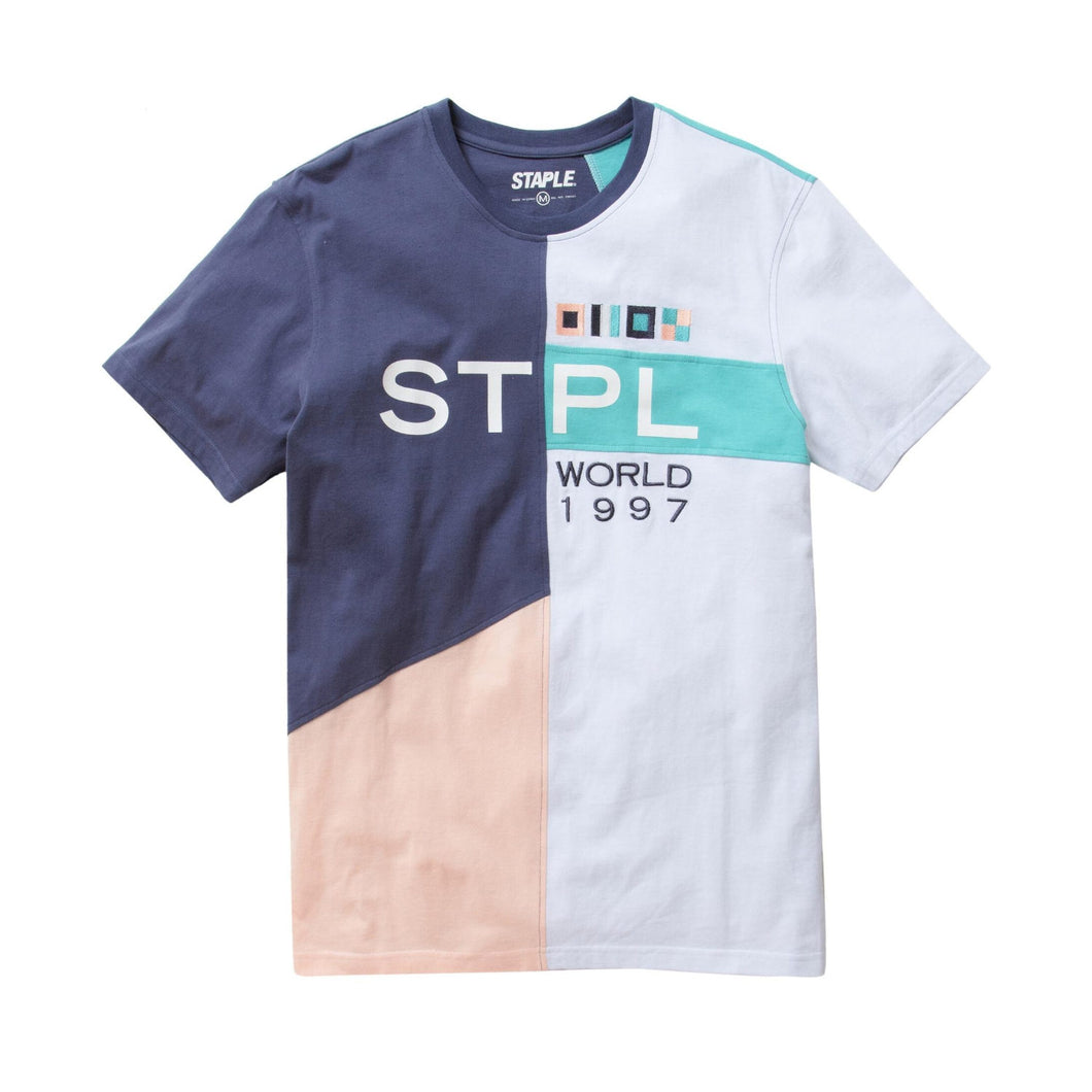 Buy Staple Tremont Pieced Tee - Navy - Swaggerlikeme.com / Grand General Store