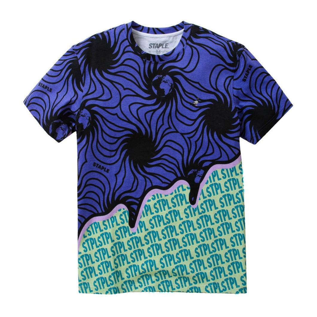 Buy Men's Staple All Over Print Tee in Mint - Swaggerlikeme.com