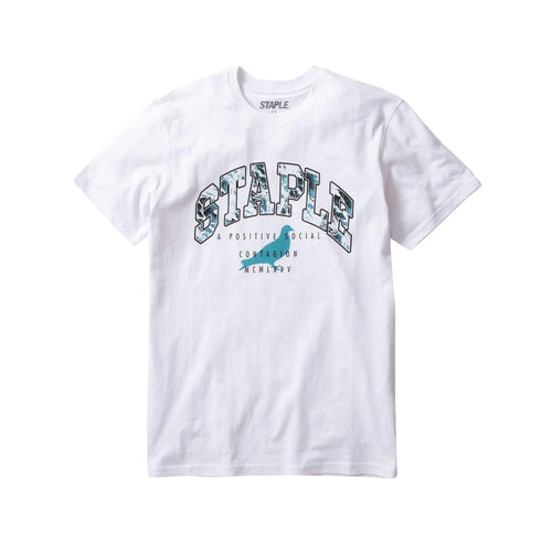 Buy Men's Staple Logo Print Tee in Blue - Swaggerlikeme.com