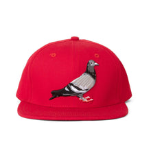 Load image into Gallery viewer, Buy Men&#39;s Staple Pigeon Logo Snapback in Red - Swaggerlikeme.com
