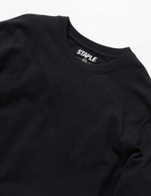 Load image into Gallery viewer, Buy Men&#39;s Staple Broadway Washed Long Sleeve Tee in Black - Swaggerlikeme.com
