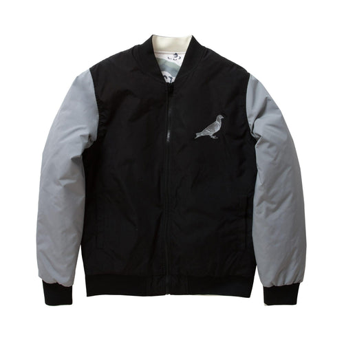 Buy Staple Pigeon Broadway Reversible Bomber Jacket - Black - Swaggerlikeme.com / Grand General Store