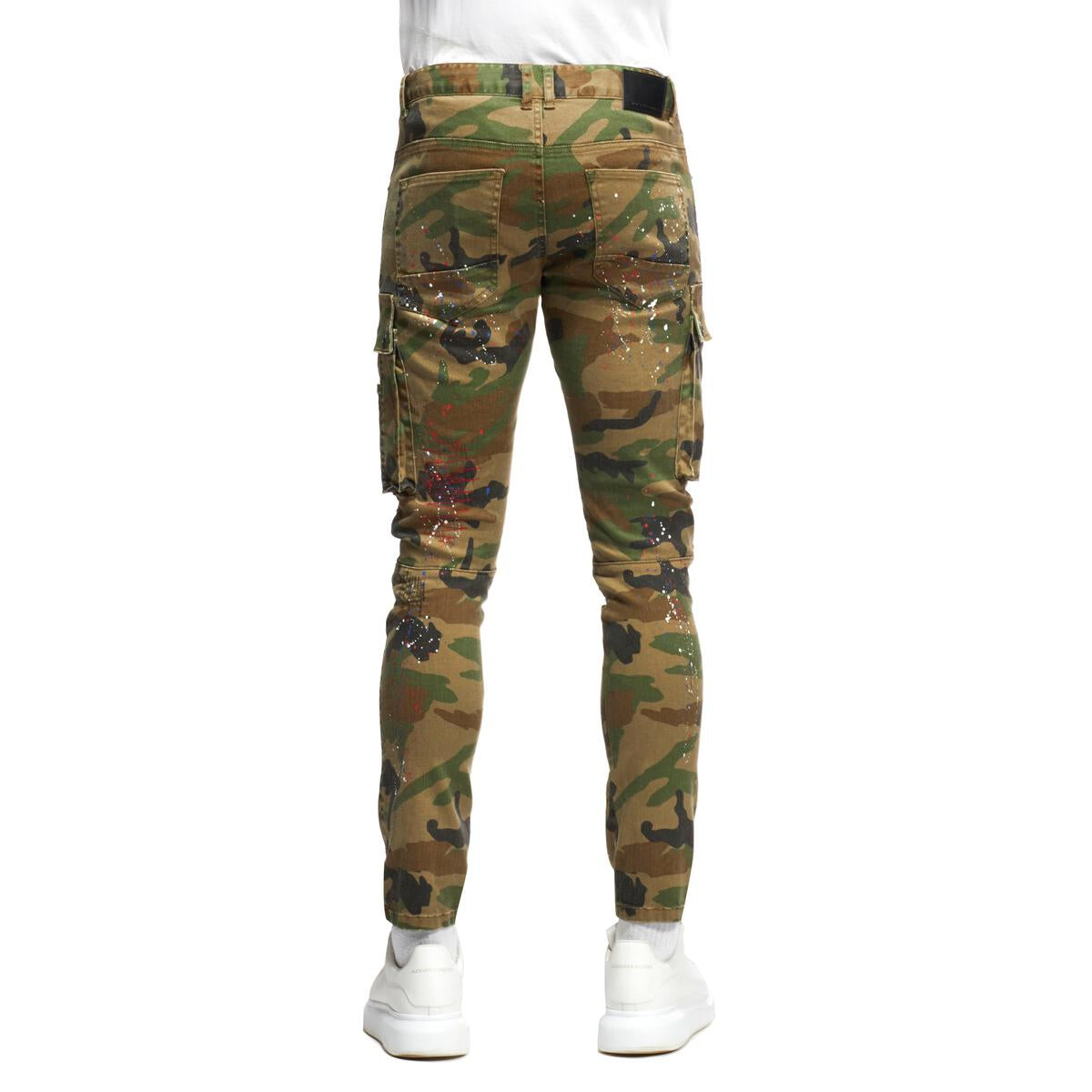 Men's Smoke Rise Rip Repair Fashion Twill Cargo Pants in Men's Smoke Rise Rip Repair Fashion Twill Cargo Pants in