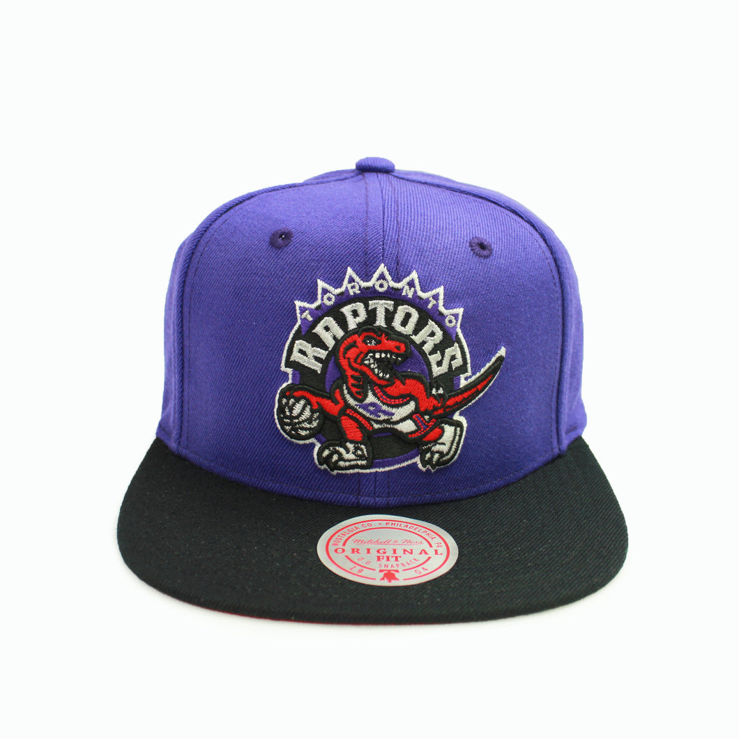 Buy NBA Toronto Raptors 2 Tone Classic Logo Snapback Purple and Black By Mitchell and Ness - Swaggerlikeme.com / Grand General Store