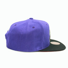 Load image into Gallery viewer, Buy NBA Toronto Raptors 2 Tone Classic Logo Snapback Purple and Black By Mitchell and Ness - Swaggerlikeme.com / Grand General Store
