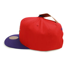 Load image into Gallery viewer, Buy Toronto Raptors Mitchell &amp; Ness NBA Wool 2 Tone HWC Snapback Hat in Red/Purple - Swaggerlikeme.com / Grand General Store
