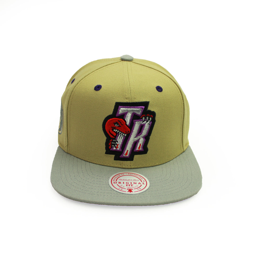 Buy NBA Toronto Raptors Classic Canvas Snapback Hat Tan by Mitchell and Ness - Swaggerlikeme.com / Grand General Store