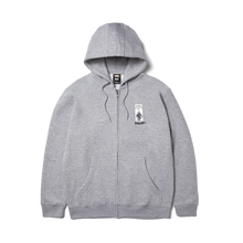 Load image into Gallery viewer, Buy Men's HUF x Marvel Spider-Man Arachknight FZ Hoodie - Heather Grey - Swaggerlikeme.com
