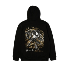 Load image into Gallery viewer, Buy Men's HUF x Marvel Spider-Man Arachknight FZ Hoodie - Black - Swaggerlikeme.com
