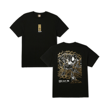 Load image into Gallery viewer, Buy HUF x Marvel Spider-Man Arachknight Gold T-Shirt in Black  - Swaggerlikeme.com
