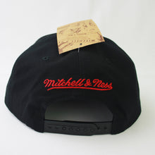 Load image into Gallery viewer, Buy Cleveland Cavaliers Mitchell &amp; Ness NBA Black Denim Crimson Snapback Hat - Swaggerlikeme.com / Grand General Store
