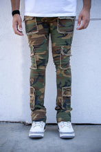 Load image into Gallery viewer, Buy Men&#39;s DAMATI Jeans Napoleon Stacked Pocket Premium Denim in Woodladns Camo
