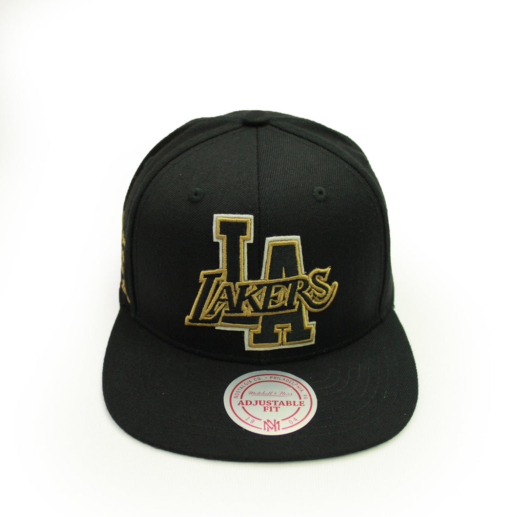 Buy Los Angeles Lakers NBA Graduation Snapback Hat Black by Mitchell and Ness - Swaggerlikeme.com / Grand General Store