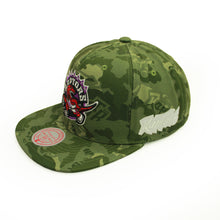 Load image into Gallery viewer, Buy NBA Toronto Raptors Hardwood Classics Tonal Camo Snapback Cap By Mitchell &amp; Ness - Swaggerlikeme.com / Grand General Store
