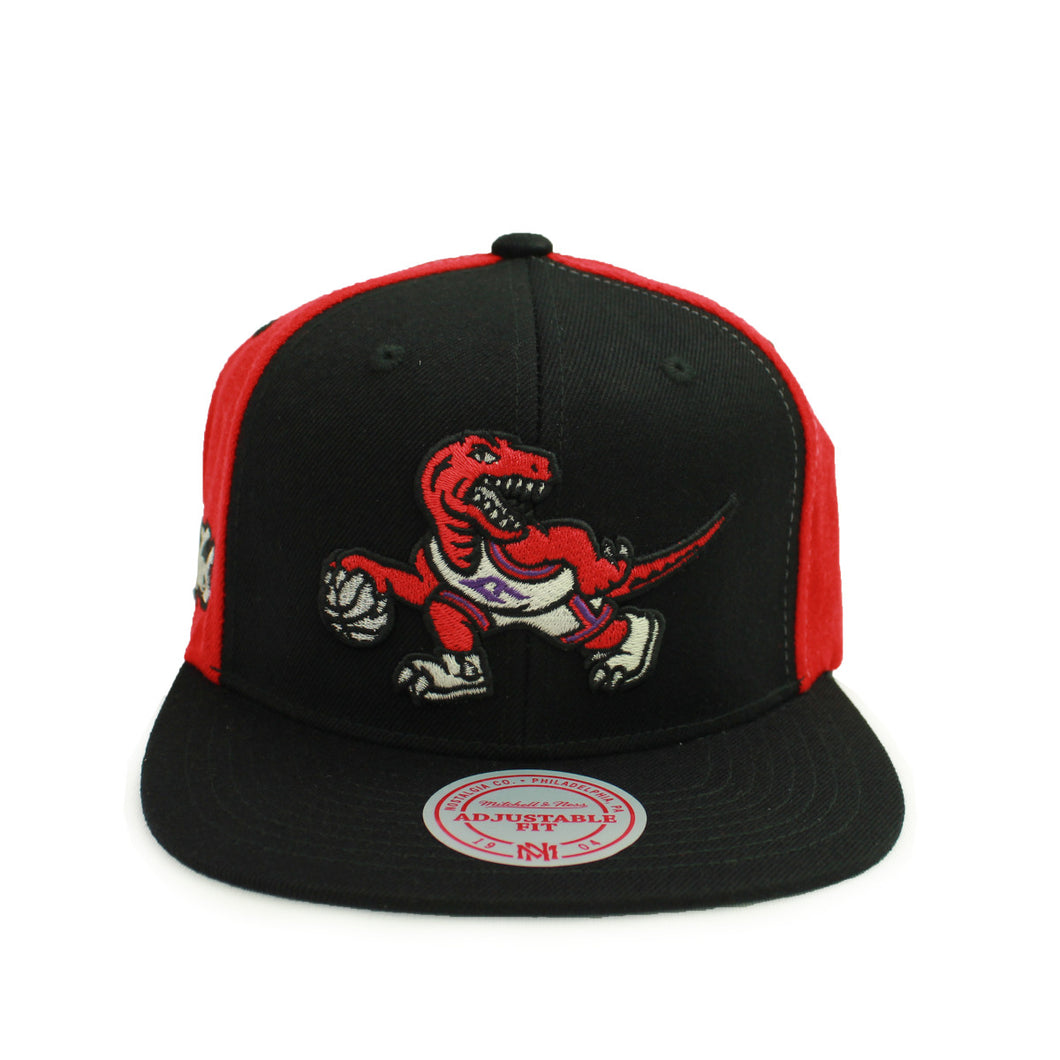 Buy NBA Toronto Raptors Full Deck Split Back Snapback Hat Black Red By Mitchell and Ness - Swaggerlikeme.com / Grand General Store