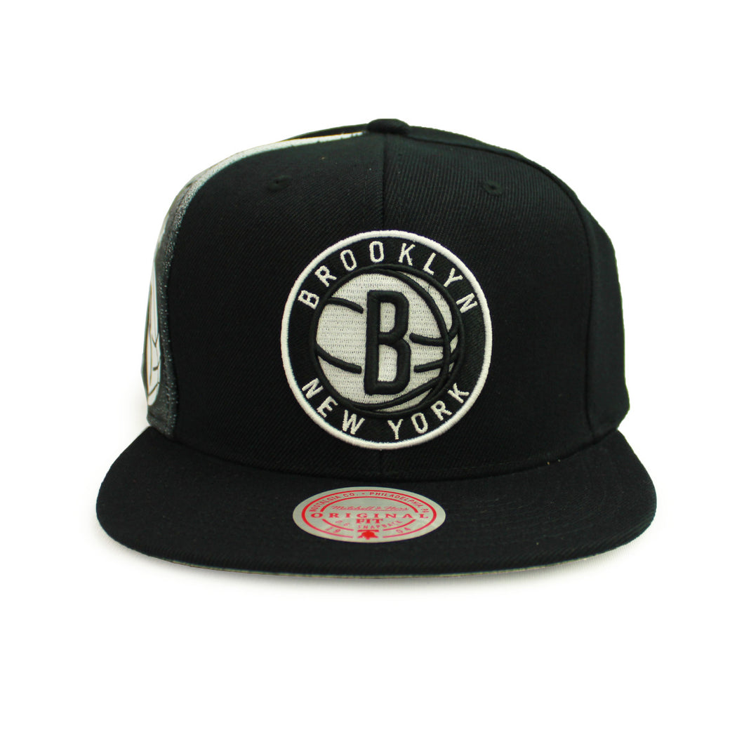 Buy NBA Brooklyn Nets Tapestry Snapback Hat Black By Mitchell and Ness - Swaggerlikeme.com / Grand General Store