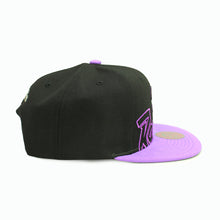 Load image into Gallery viewer, Buy NBA Toronto Raptors Low Big Face HWC Snapback Hat Black and Purple By Mitchell and Ness - Swaggerlikeme.com / Grand General Store
