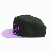 Load image into Gallery viewer, Buy NBA Toronto Raptors Low Big Face HWC Snapback Hat Black and Purple By Mitchell and Ness - Swaggerlikeme.com / Grand General Store
