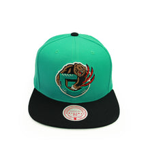 Load image into Gallery viewer, Buy NBA Vancouver Grizzlies Team 2 Tone 2.0 Snapback HWC Teal and Black by Mitchell and Ness - Swaggerlikeme.com / Grand General Store
