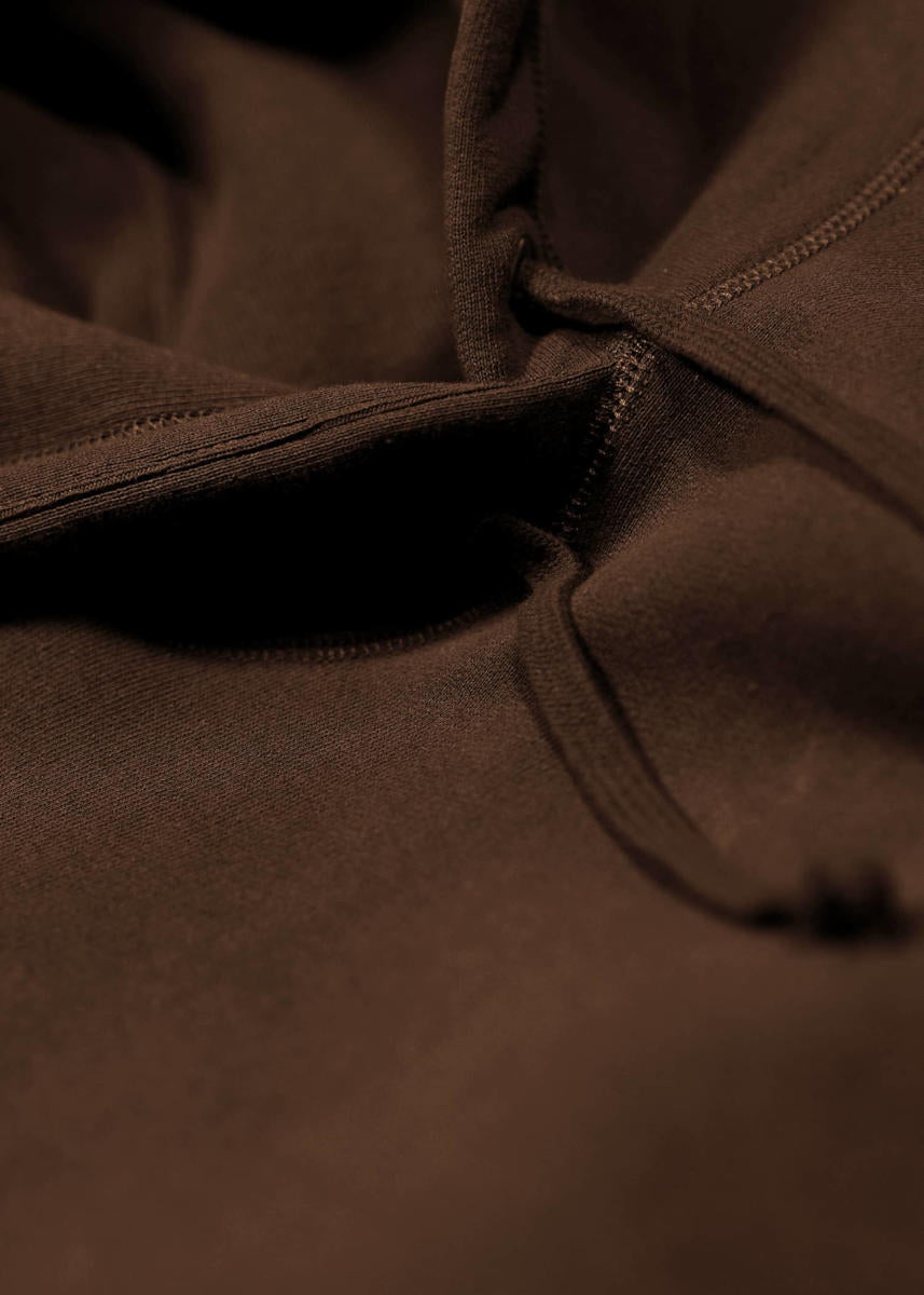 House Of Blanks 400 GSM Pullover Hoodie in Chocolate Brown