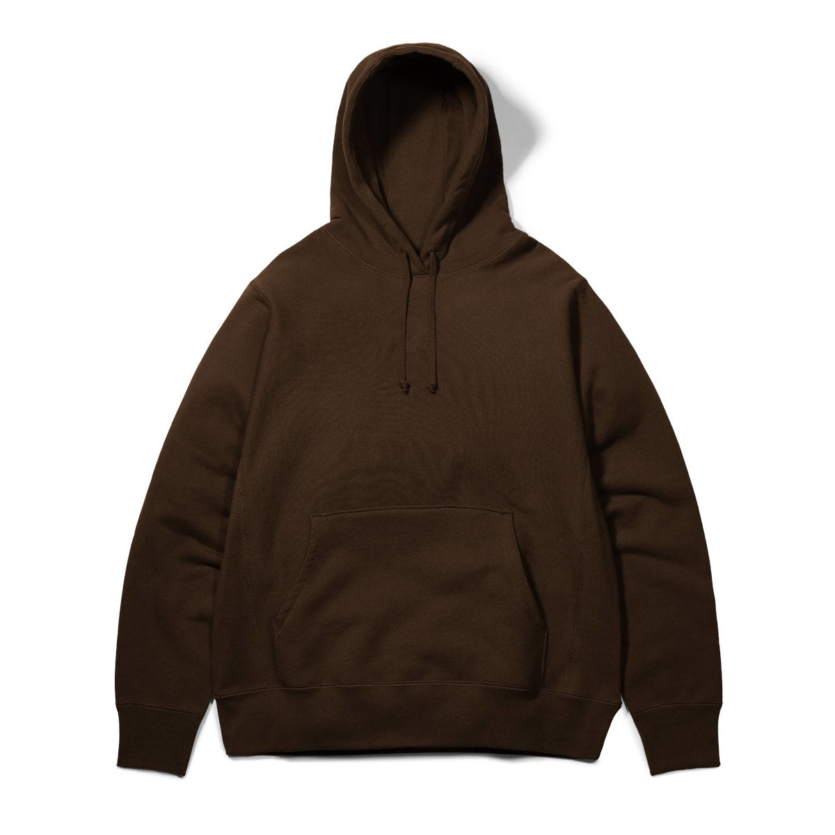 House Of Blanks 400 GSM Pullover Hoodie in Chocolate Brown