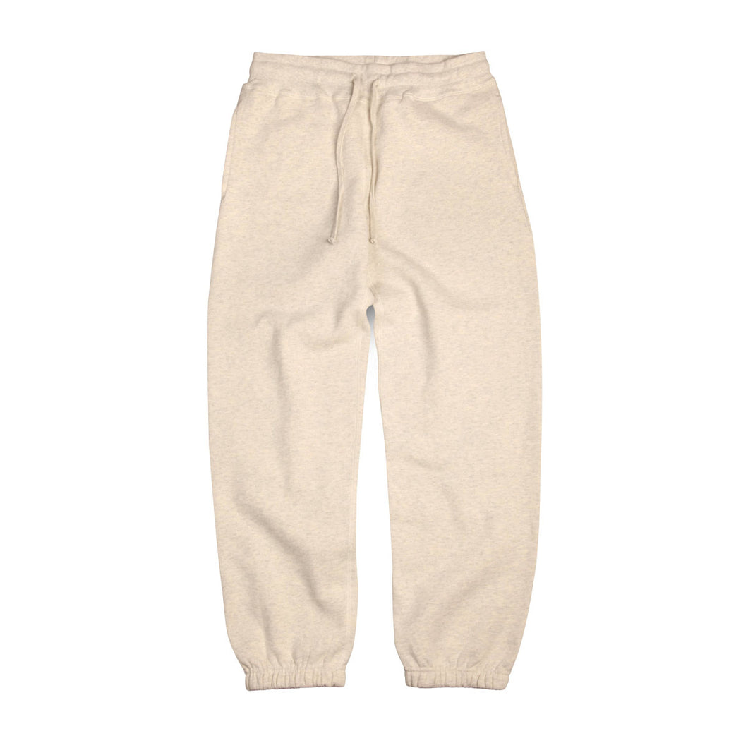 Buy Men's House Of Blanks 400 GSM Sweatpant in Heather Oatmeal - Swaggerlikeme.com