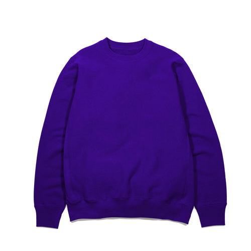 Buy House Of Blanks 400 GSM Crew Sweatshirt in Purple - Swaggerlikeme.com